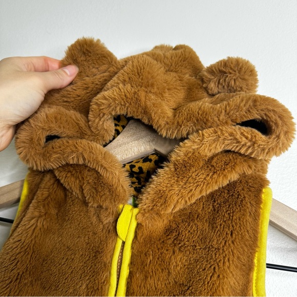 Lily & Dan 4T Teddy Bear Zip Up Vest - Picture 2 of 6